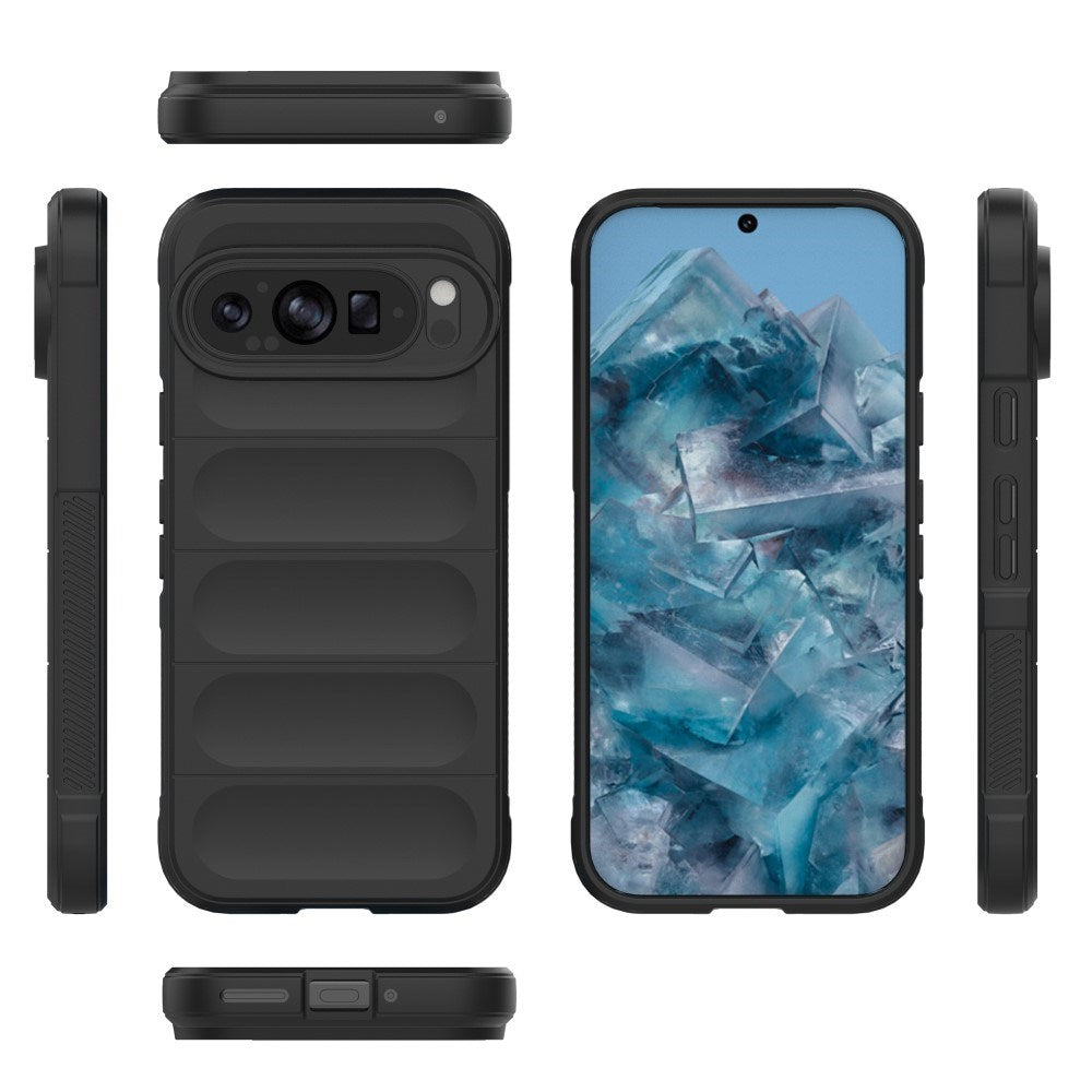 EIDERWOOD Google Pixel 9 Pro Fleksibelt Plastdeksel - Svart