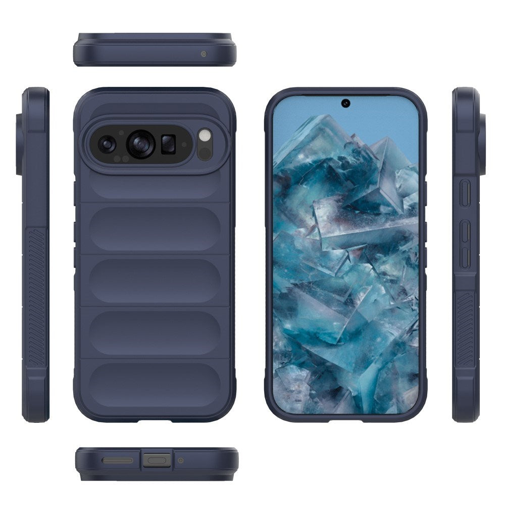 EIDERWOOD Google Pixel 9 Pro Fleksibelt Plastdeksel - Mørk Blå