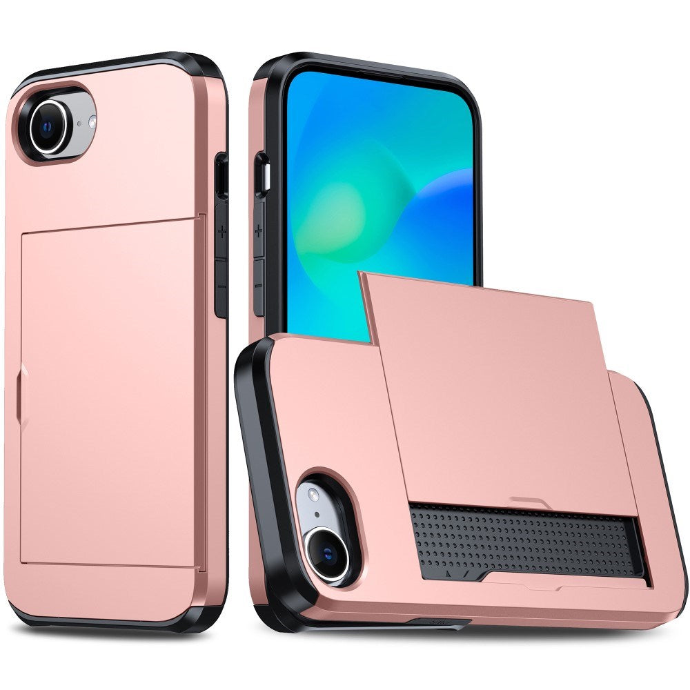 EIDERWOOD iPhone 17e / 16e Multifunksjonelt Bakdeksel med Kortholder -
