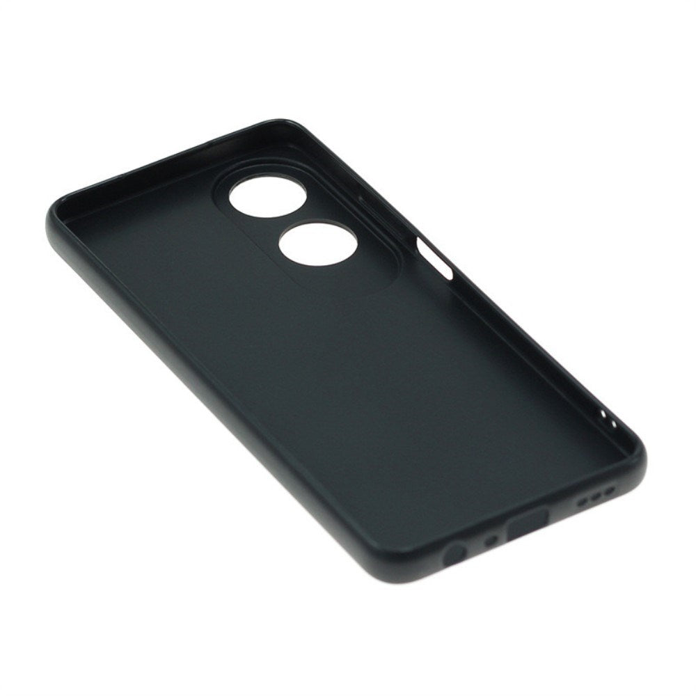EIDERWOOD OPPO A60 Fleksibelt Plast Deksel - Svart