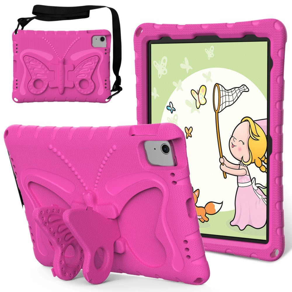 EIDERWOOD iPad Air 11" (2026 / 2025 / 2024) Butterfly Kickstand Barnedeksel - Rosa