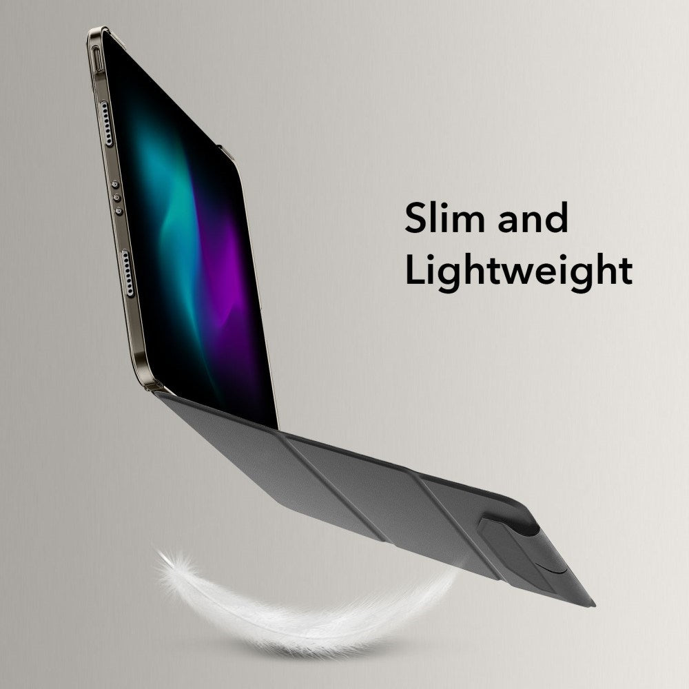iPad Pro 11" (2025 / 2024) ESR Tri-Fold Flip Deksel med Apple Pencil Holder - Svart
