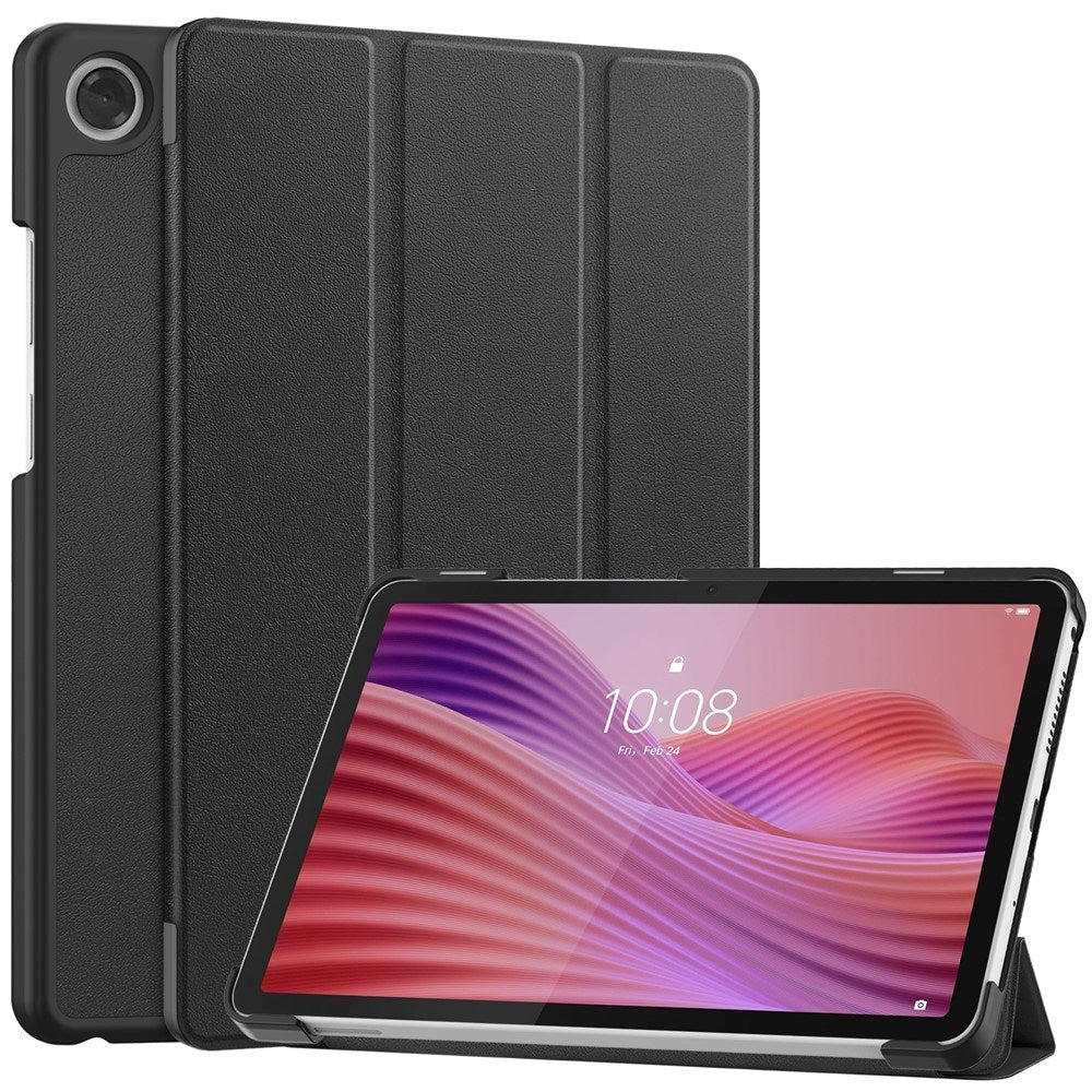 Lenovo Tab One 8.7" EIDERWOOD Kunstskinn Flipp Deksel - Svart