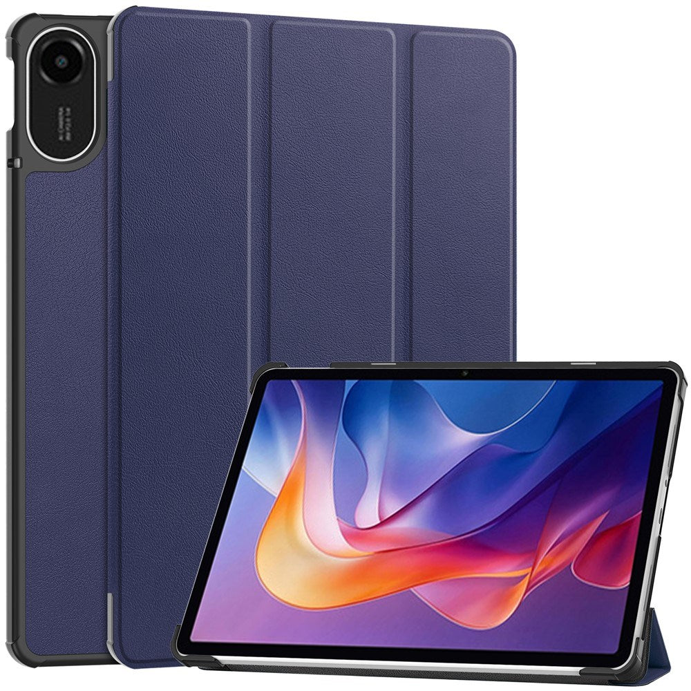 Xiaomi Redmi Pad 2 EIDERWOOD Kunstskinn Flipp Deksel - Blå