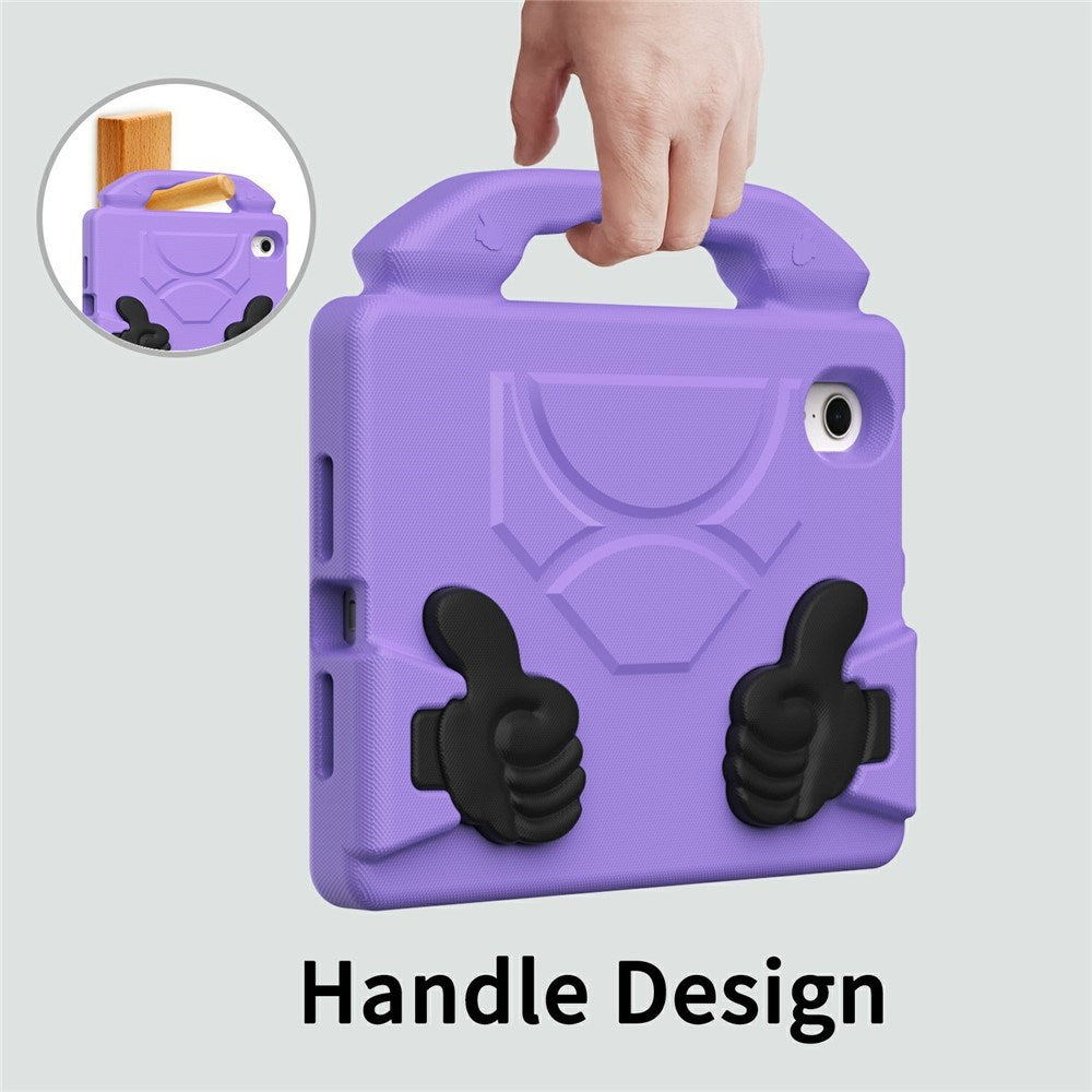 EIDERWOOD iPad Mini (2024 / 2021) Barn Deksel m. Thumb Kickstand - Lilla