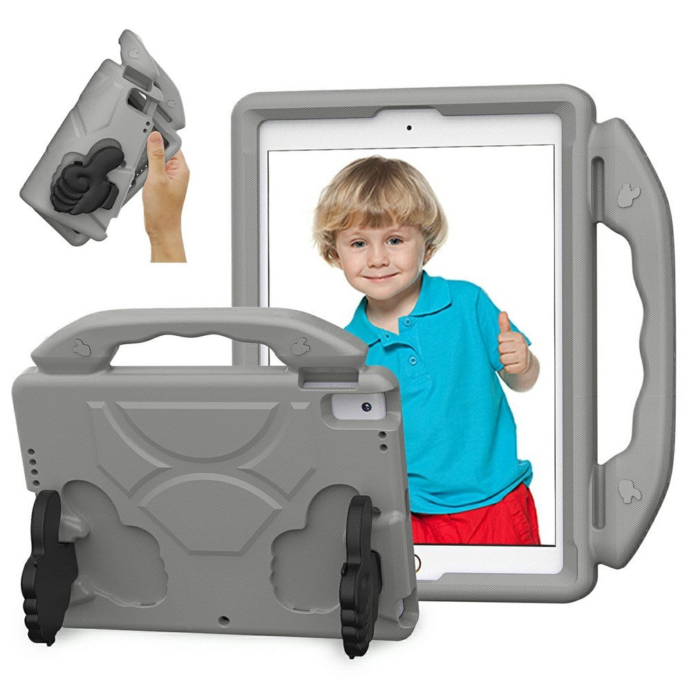 EIDERWOOD iPad 10.2" (2021 / 2020 / 2019) / Air (2019) Barn Deksel m. Thumb Kickstand - Grå