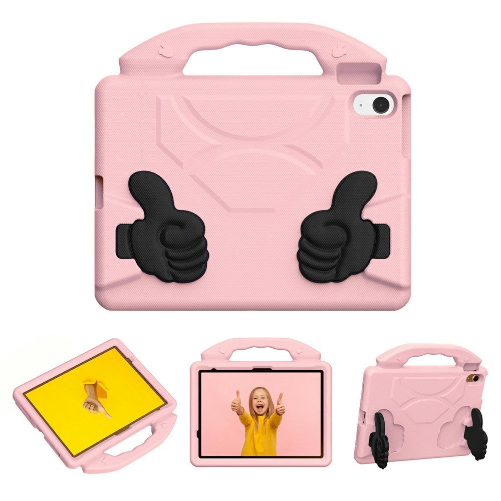 EIDERWOOD iPad Air 11" (2026 / 2025 / 2024) Barn Deksel m. Thumb Kickstand - Rosa