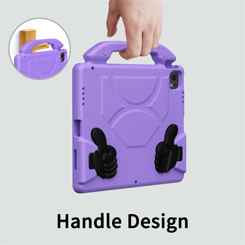 EIDERWOOD iPad Pro 12.9" (2022-2018) / Air 13" (2026-2024) / Pro 13" (2025-2024) Barn Deksel m. Thumb Kickstand - Lilla