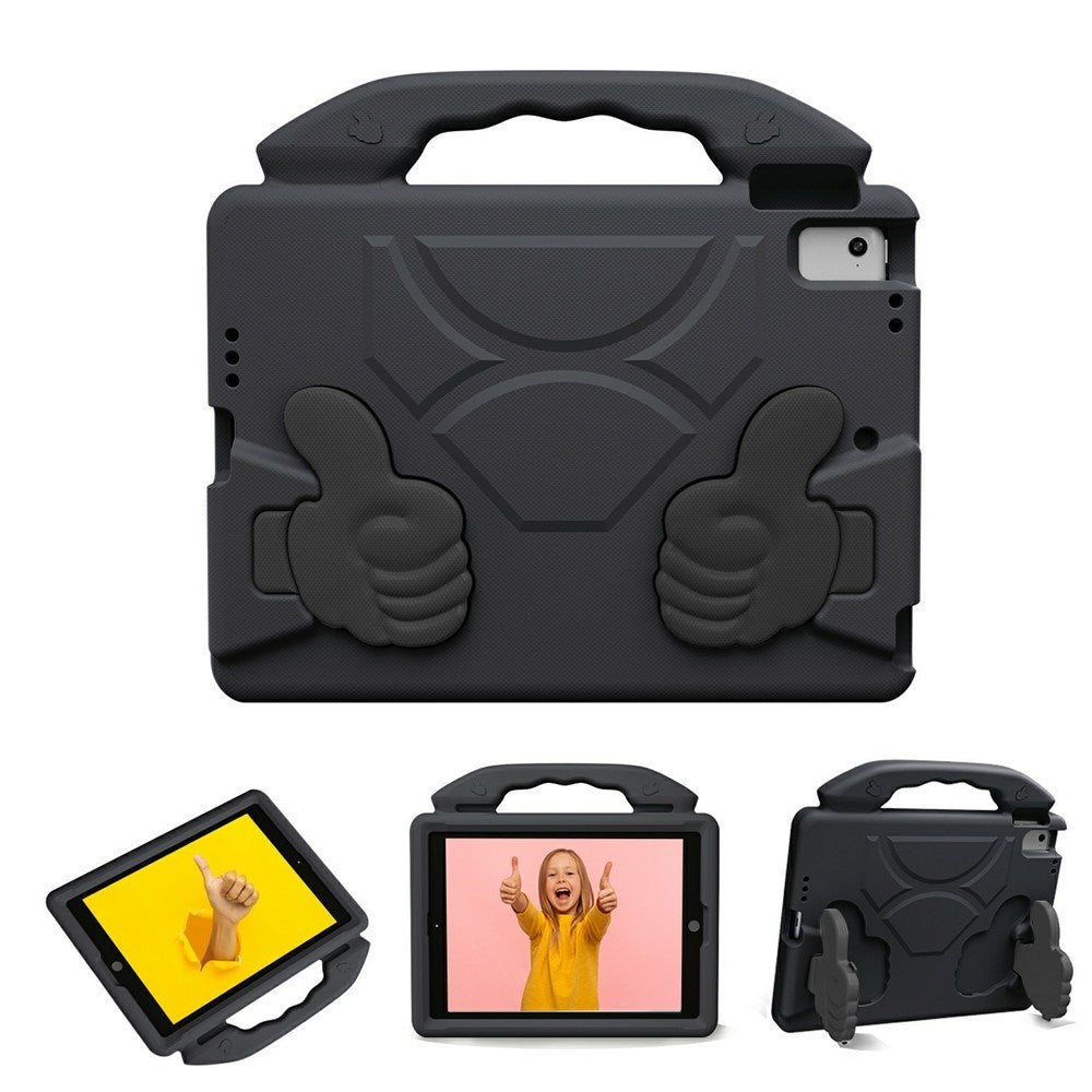 EIDERWOOD iPad 9.7" (2018 / 2017) / Air 2 / Air Barn Deksel m. Thumb Kickstand - Svart
