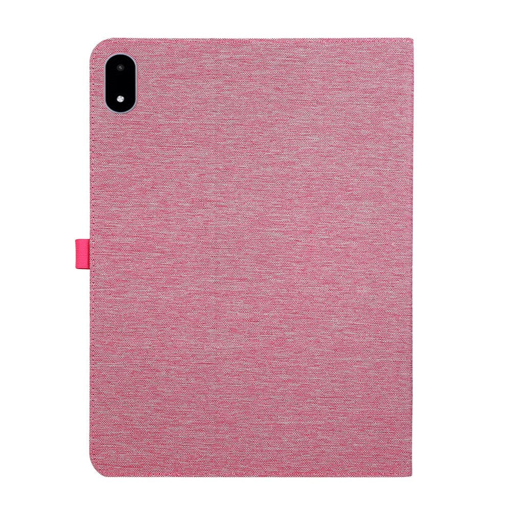 OnePlus Pad 3 Kunstskinn Flip Deksel m. Kortholder & Ståfunksjon - Rosa