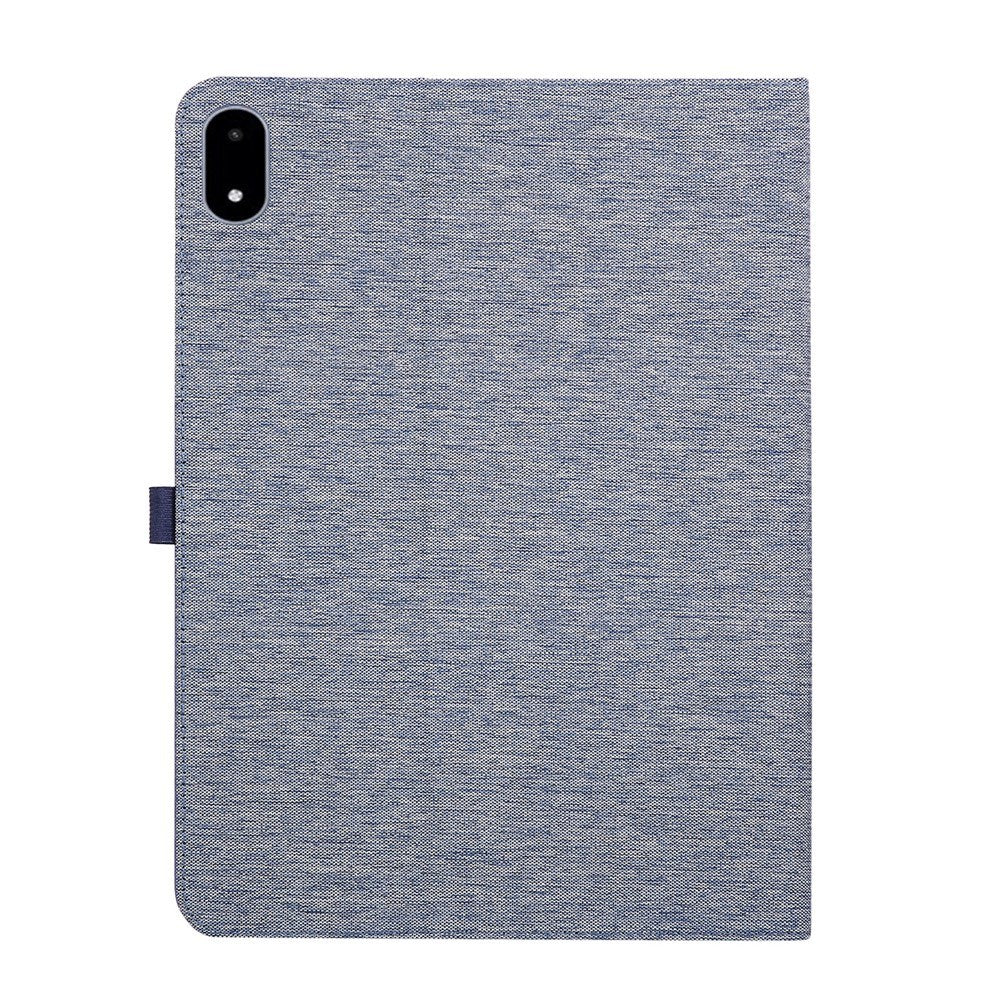 OnePlus Pad 3 Kunstskinn Flip Deksel m. Kortholder & Ståfunksjon - Blå