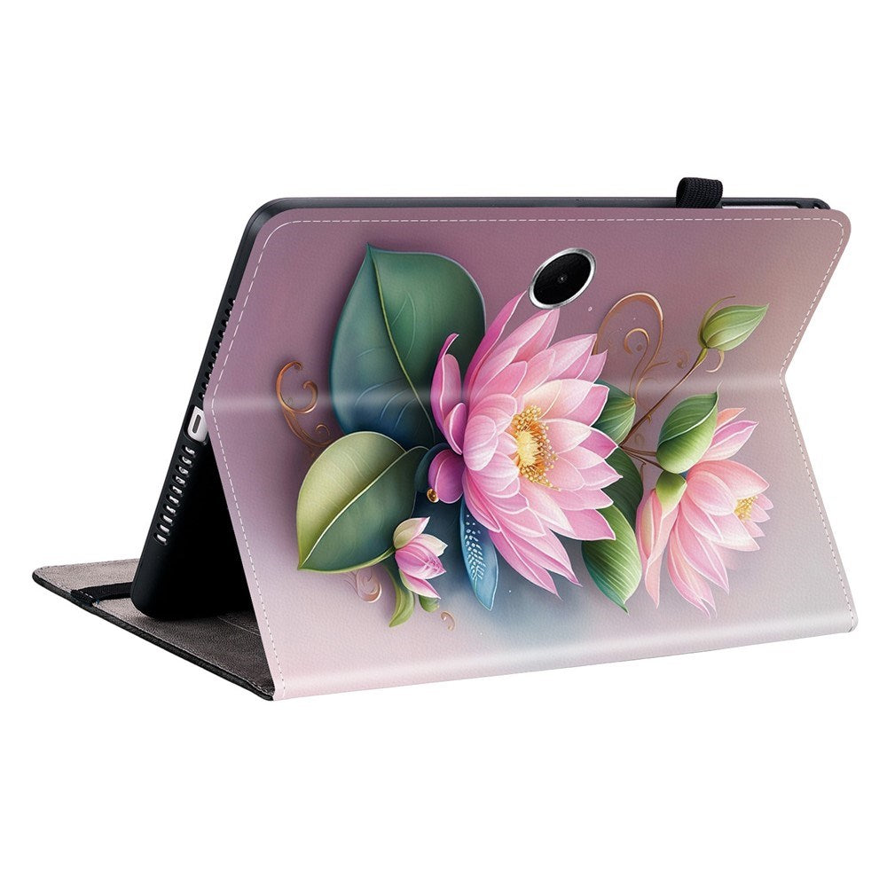 OnePlus Pad Lite EIDERWOOD Kunstskinn Flipp Deksel med Motiv - Lotusblomst