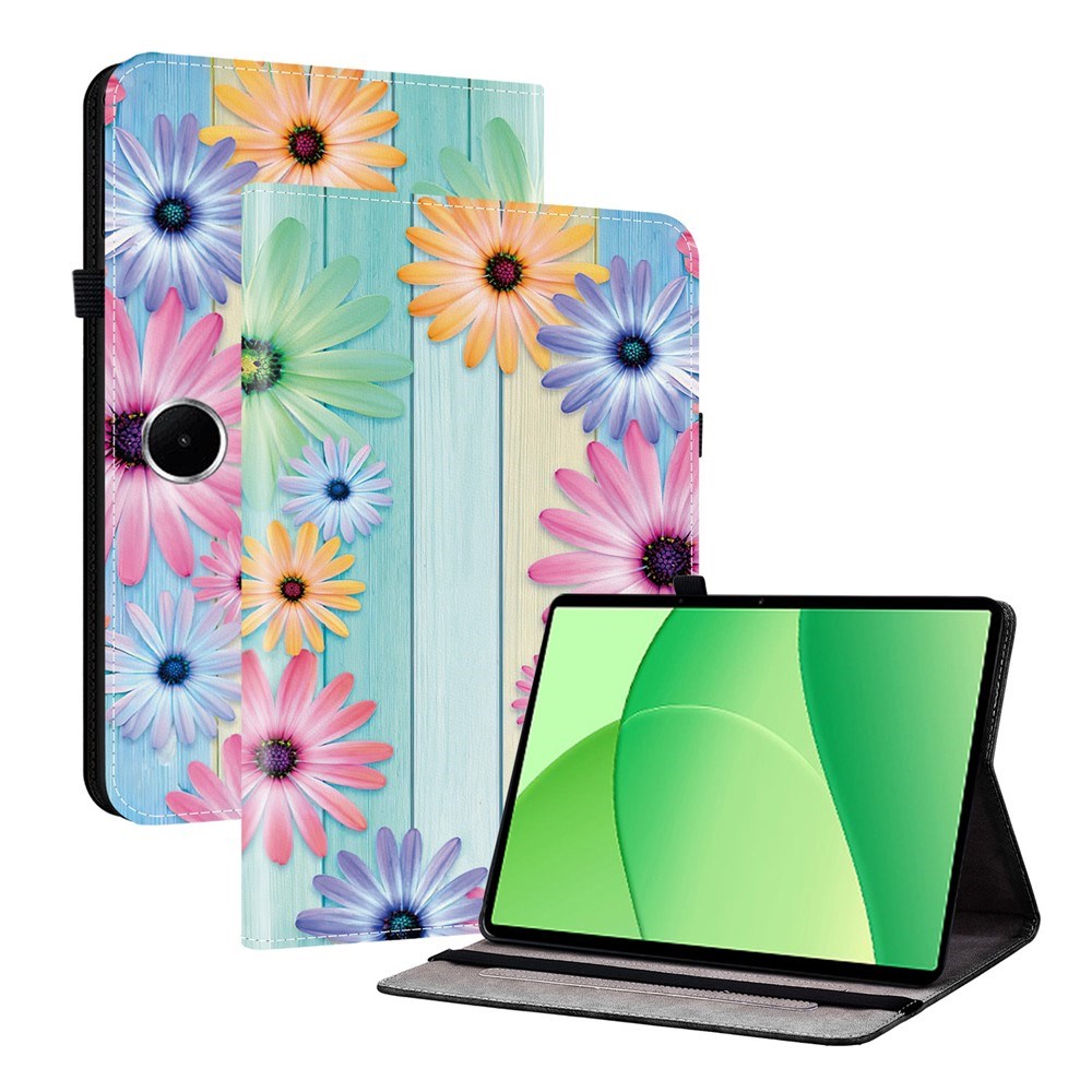 OnePlus Pad Lite EIDERWOOD Kunstskinn Flipp Deksel med Motiv - Blomster