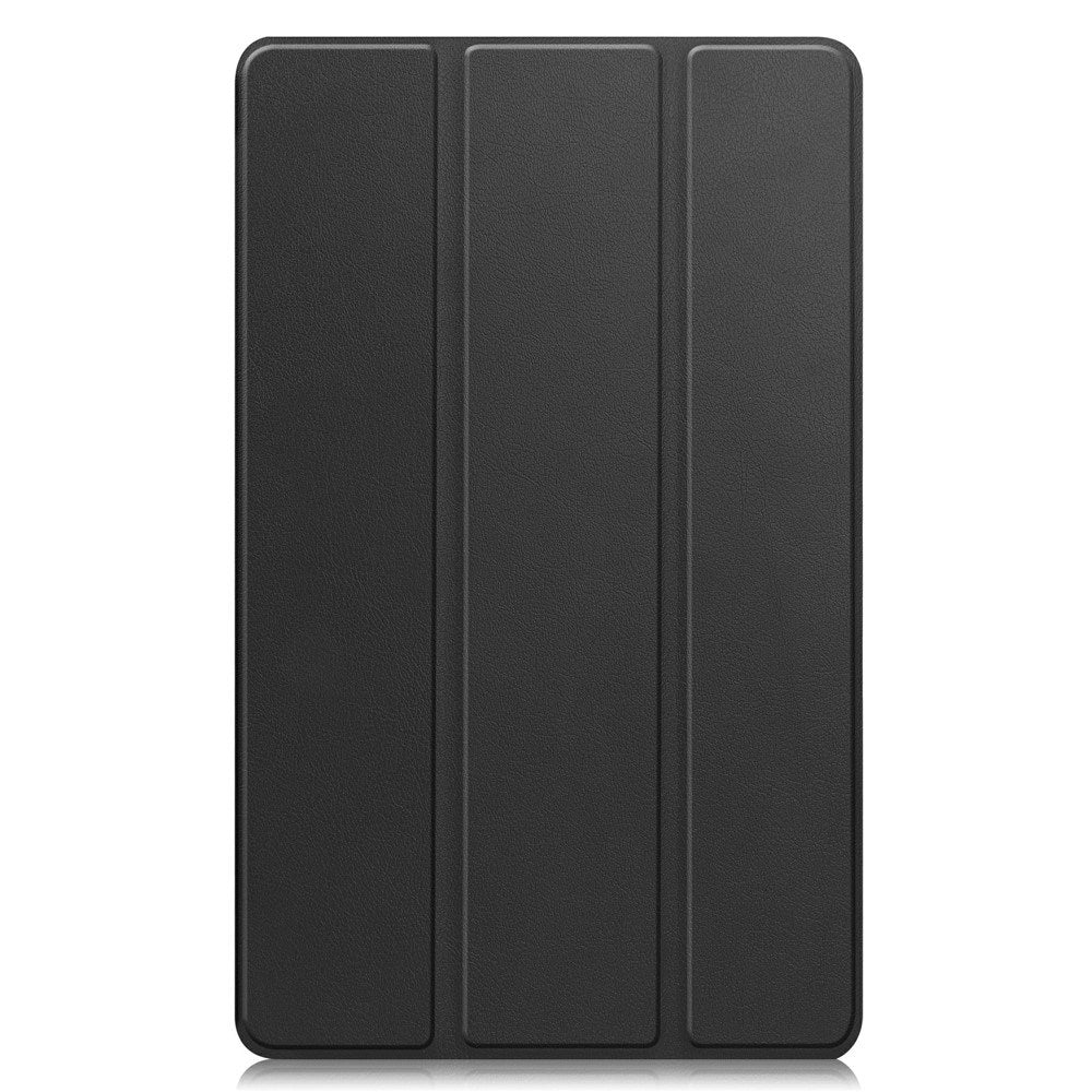 Samsung Galaxy Tab A11 EIDERWOOD Skinn Deksel m. Stativfunksjon - Svart