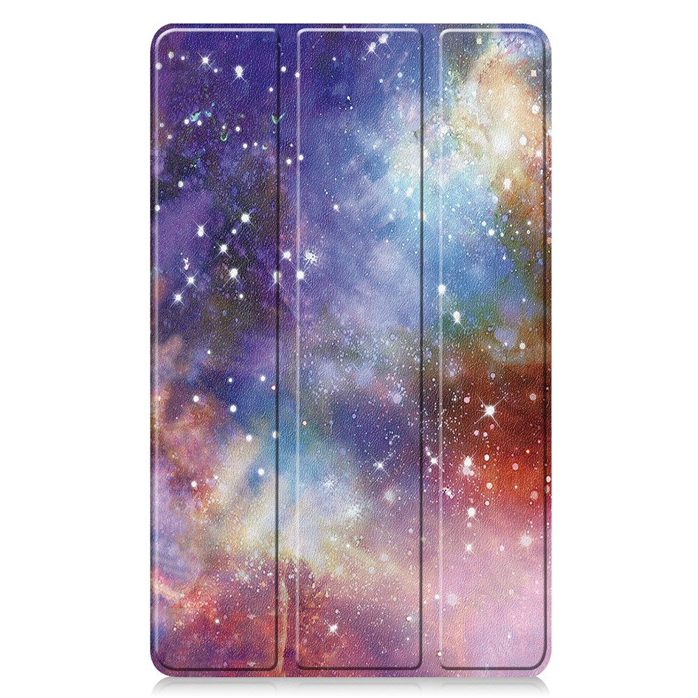 EIDERWOOD Samsung Galaxy Tab A11 Kunstskinn Flipp Deksel med Motiv - Galakse