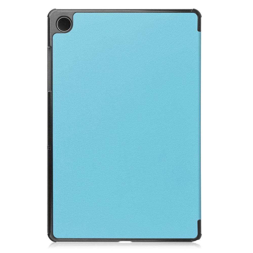 Samsung Galaxy Tab A11+ (Plus) EIDERWOOD Kunstskinn Deksel med Stativfunksjon - Lys Blå