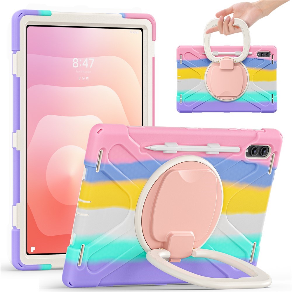 Samsung Galaxy Tab S12 Ultra / S11 Ultra EIDERWOOD Håndverkerdeksel Med Stativ - Multi