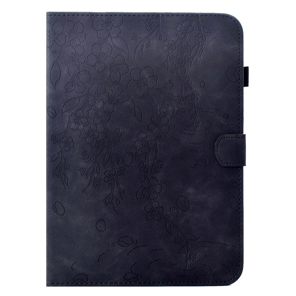 Lenovo Idea Tab Pro / Tab P12 Pro EIDERWOOD Flippdeksel med Blomstertrykk - Svart