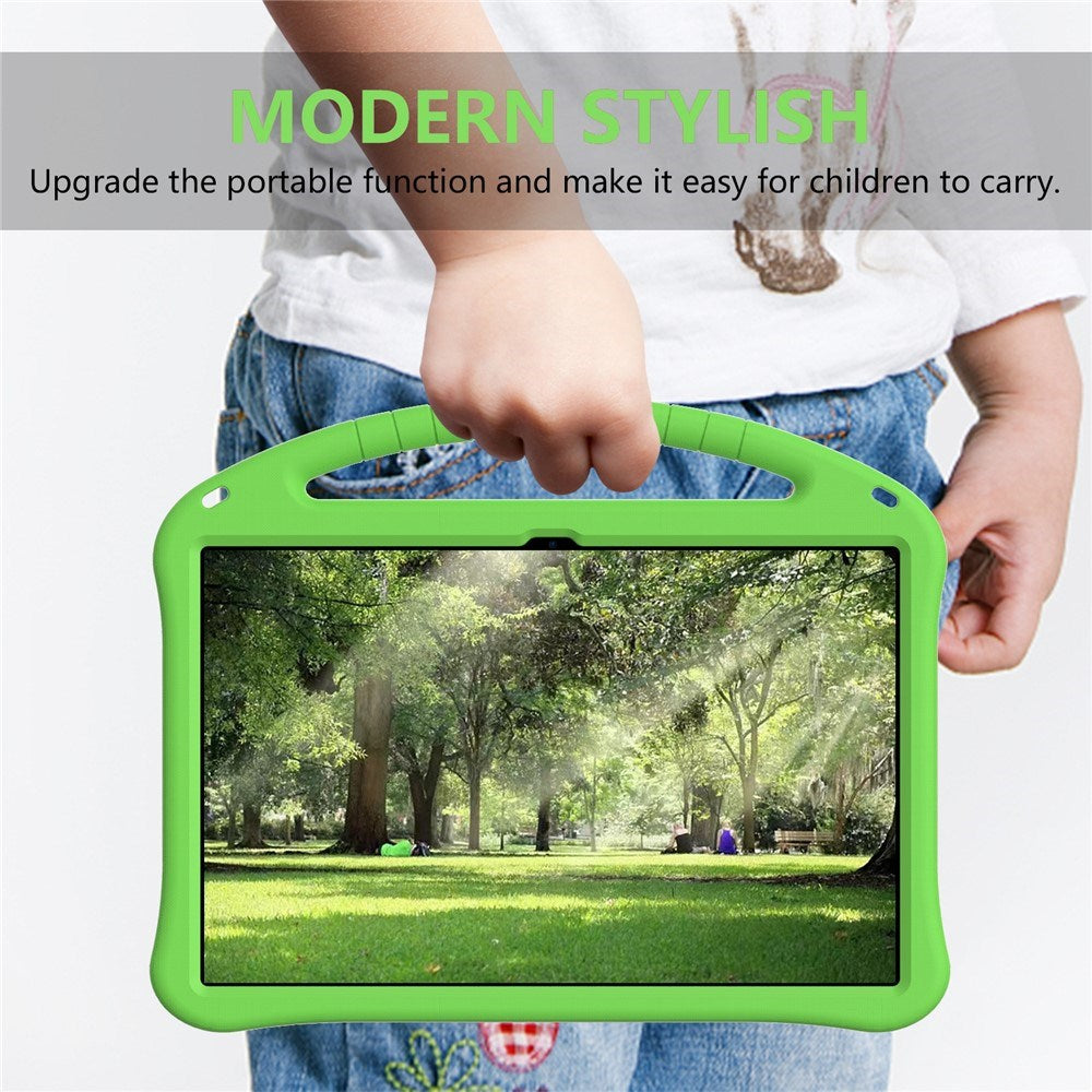 Samsung Galaxy Tab S11 Ultra EIDERWOOD Barnedeksel med Stativfunksjon – Grønn