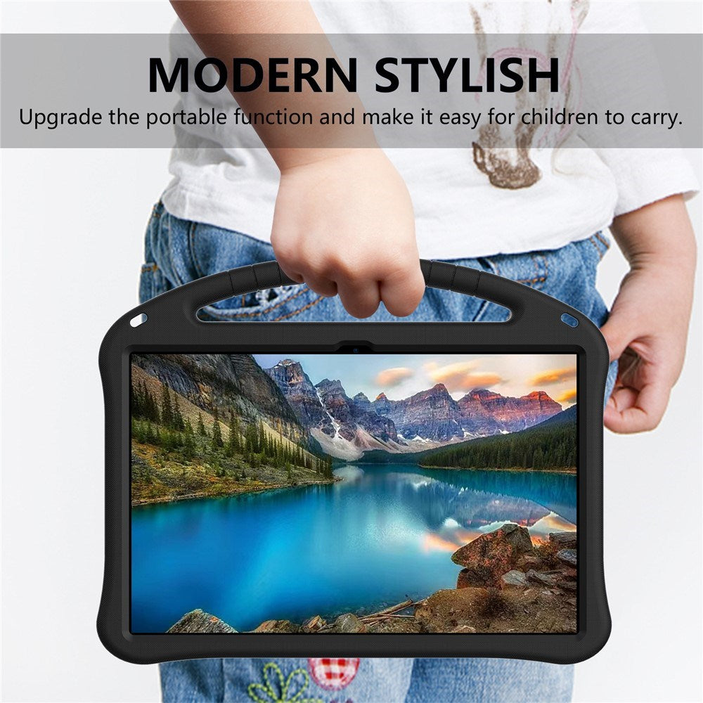 Samsung Galaxy Tab S11 Ultra EIDERWOOD Barnedeksel med Stativfunksjon – Svart