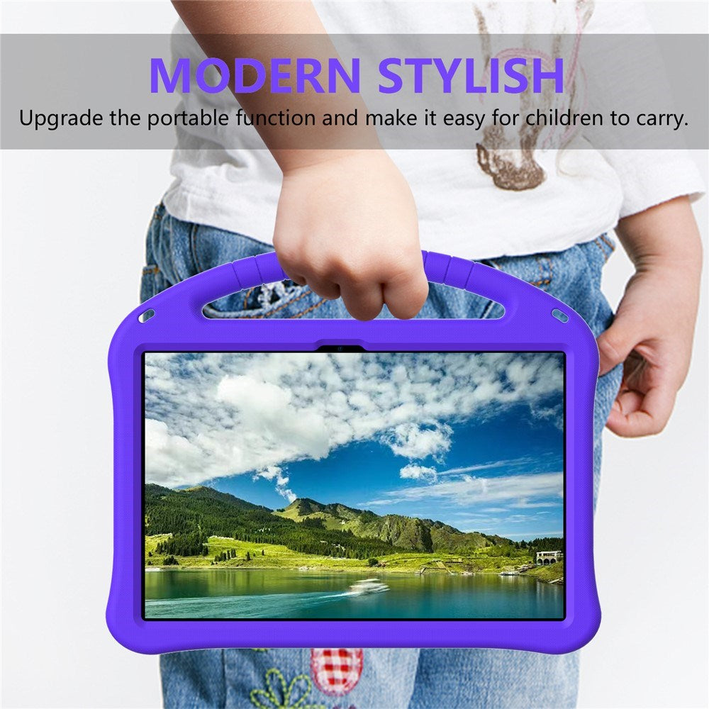 Xiaomi Redmi Pad 2 Pro EIDERWOOD Barnedeksel med Kickstand - Lilla