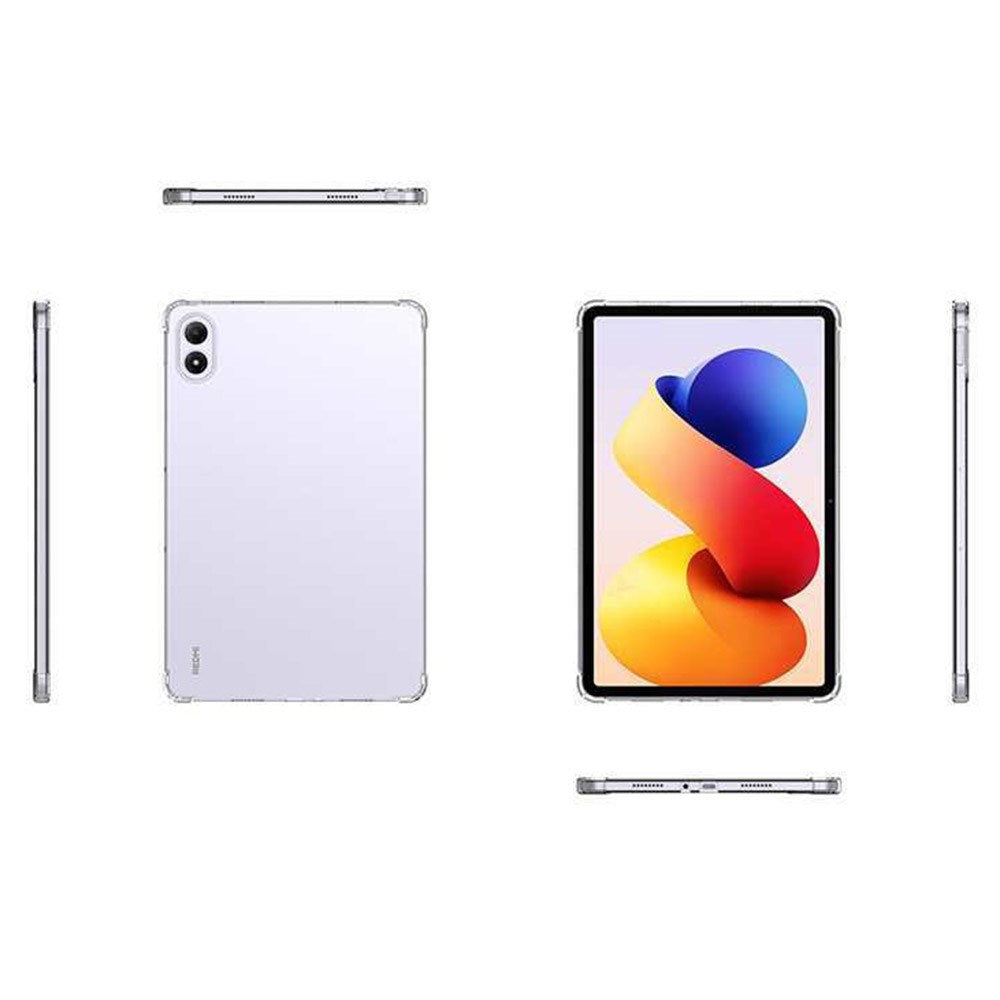 Xiaomi Redmi Pad 2 Pro EIDERWOOD Fleksibelt Plast Deksel m. Forsterkede Hjørner – Gjennomsiktig