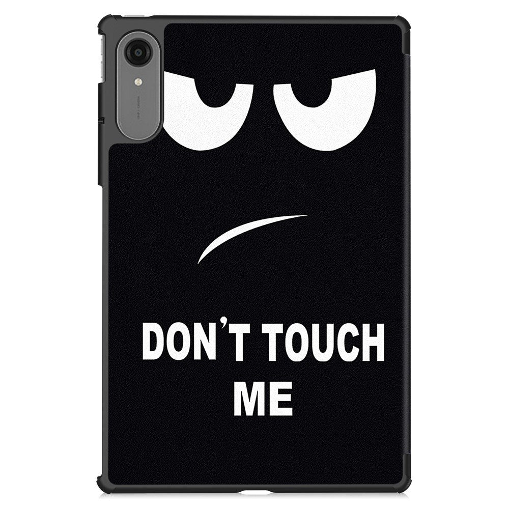 Lenovo Idea Tab Pro Gen2 13" EIDERWOOD Kunstskinn Deksel med Stativfunksjon – "Don't Touch Me"