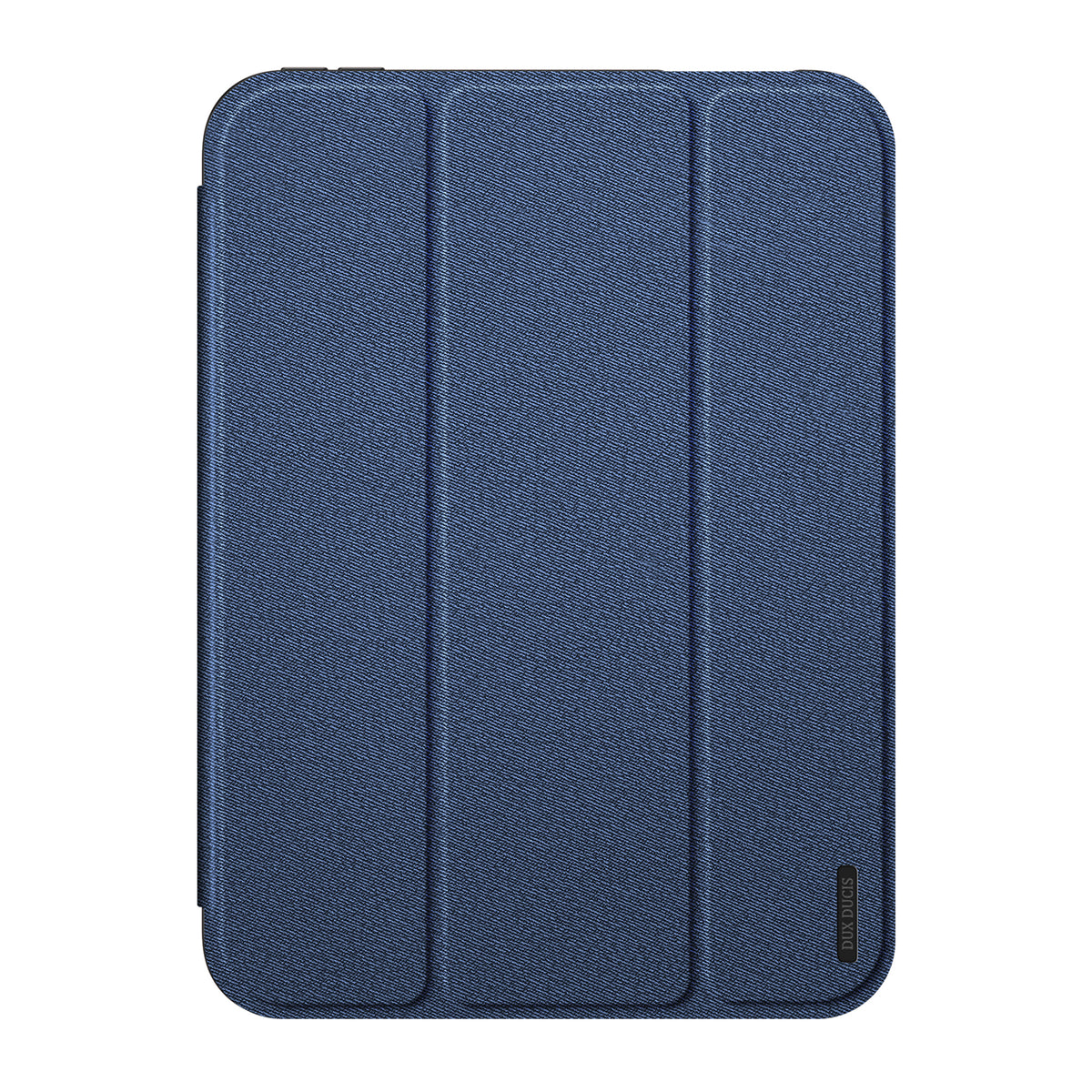 iPad Mini (2026) 8. Gen. DUX DUCIS DOMO Tri-Fold Kunstskinn Flip Deksel - Blå