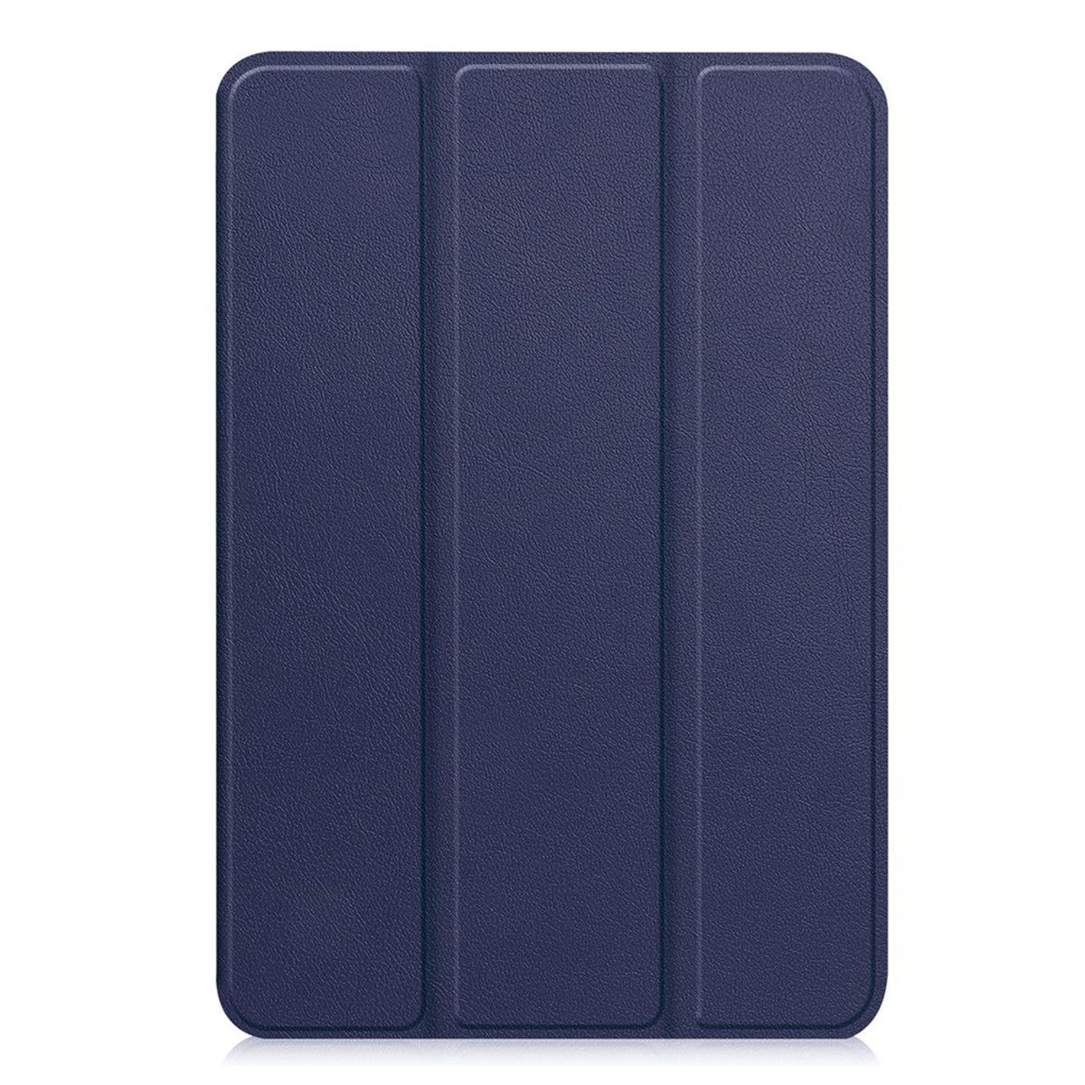 iPad Mini (2026) 8. Gen. EIDERWOOD Kunstskinn Tri-Fold Flip Deksel m. Støttefunksjon - Blå