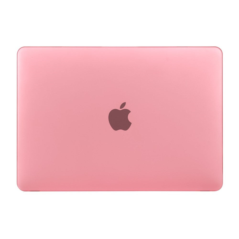 MacBook Air 13" M5/M4/M3/M2 (2026-2022) Matt Plast Deksel – Pink