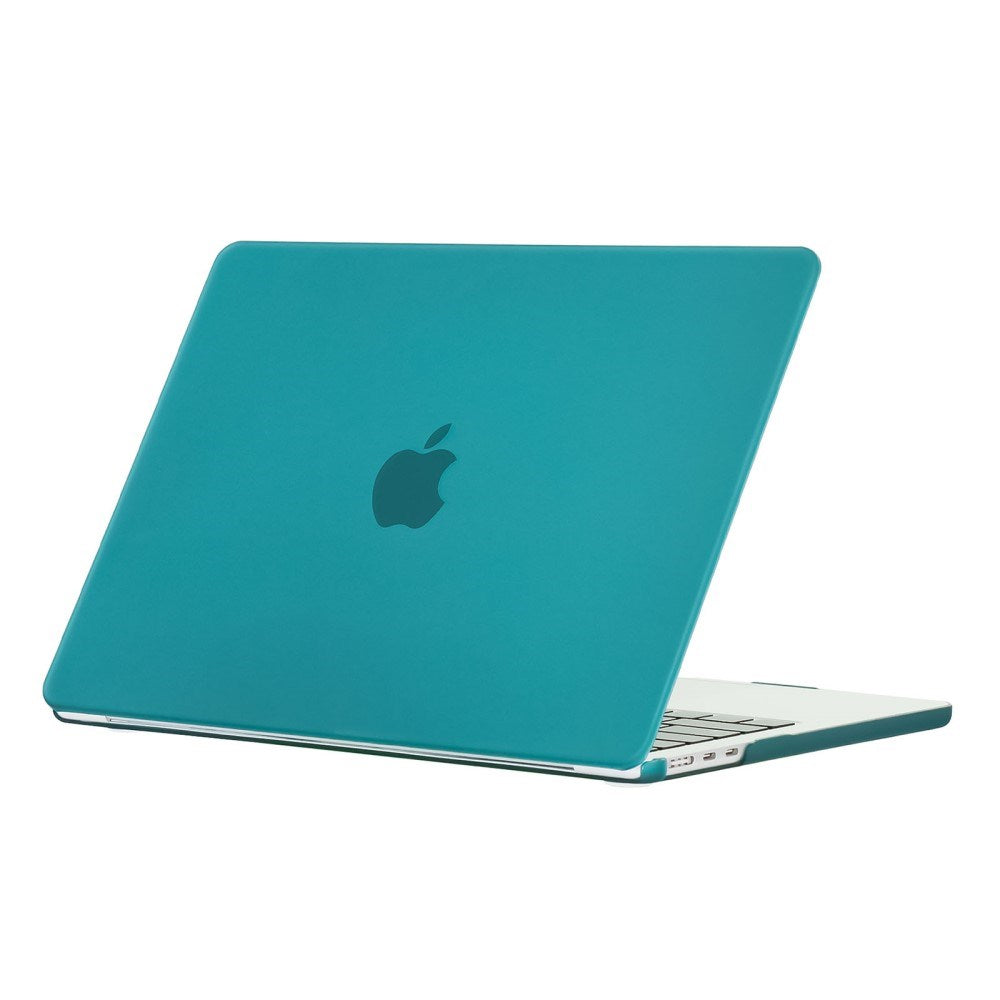 MacBook Air 13" M5/M4/M3/M2 (2026-2022) Matt Plast Deksel – Grønn