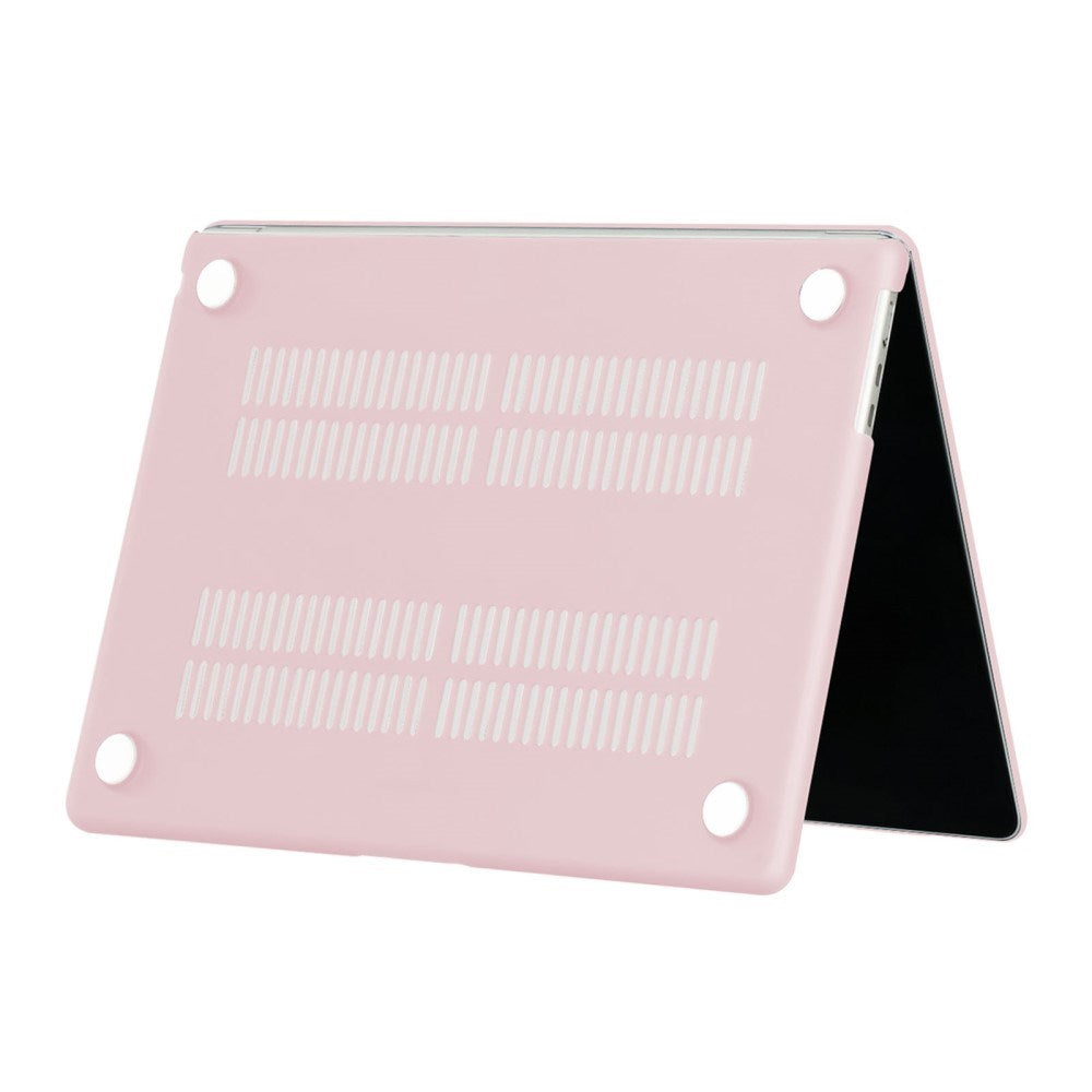 MacBook Air 13" M5/M4/M3/M2 (2026-2022) Matt Plast Deksel – Rosa