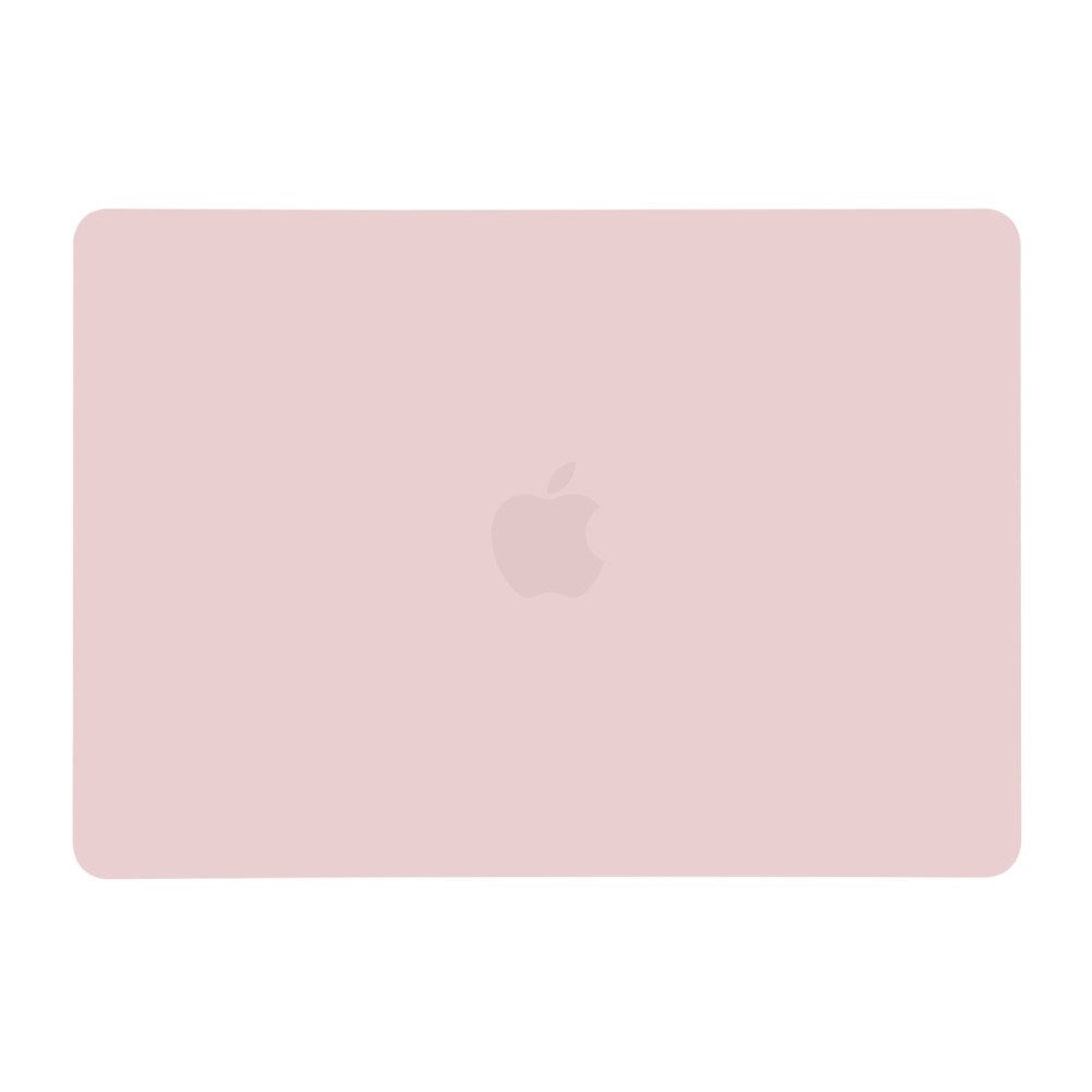 MacBook Air 13" M5/M4/M3/M2 (2026-2022) Matt Plast Deksel – Rosa