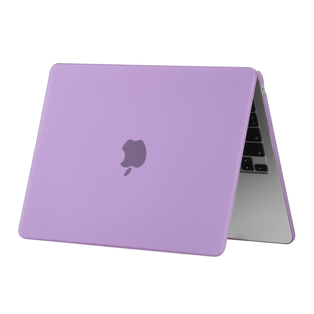 MacBook Air 13" M5/M4/M3/M2 (2026-2022) Matt Plast Deksel – Lilla