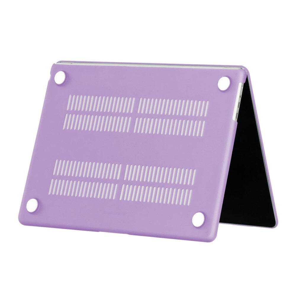 MacBook Air 13" M5/M4/M3/M2 (2026-2022) Matt Plast Deksel – Lilla