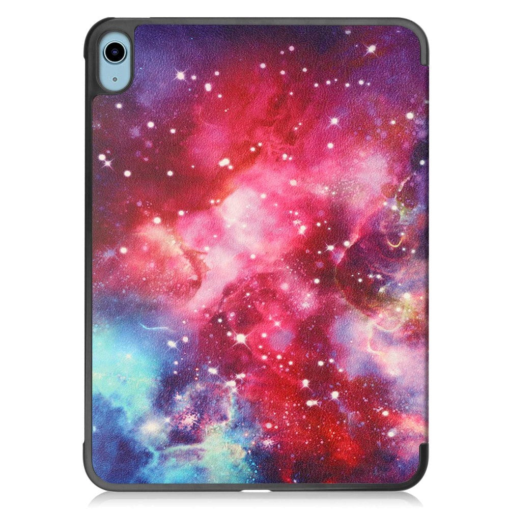 iPad 11" (2025) / iPad 10.9" (2024/2022) Tri-Fold Flip Deksel I Skinn - Galaxy