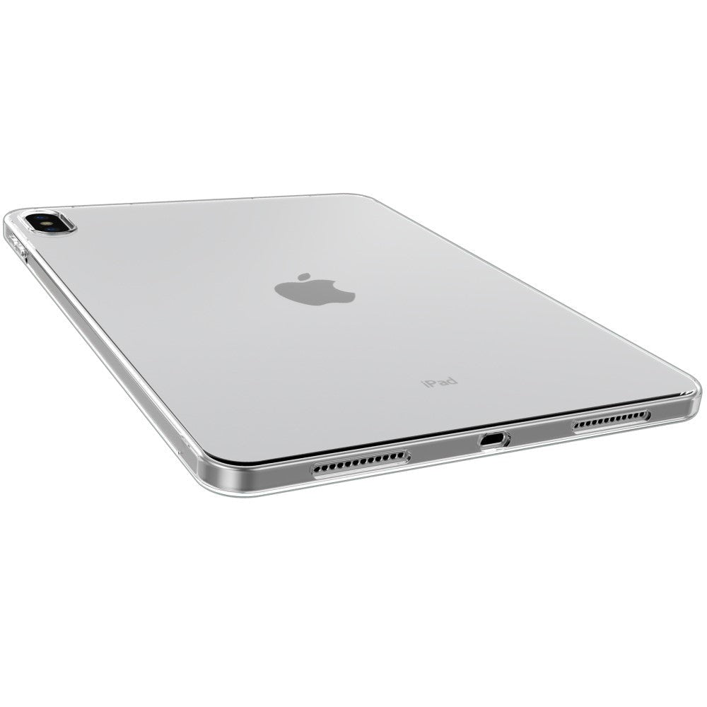 iPad 11" (2025) / iPad 10.9" (2024/2022) Fleksibelt TPU Plastbakdeksel - Gjennomsiktig