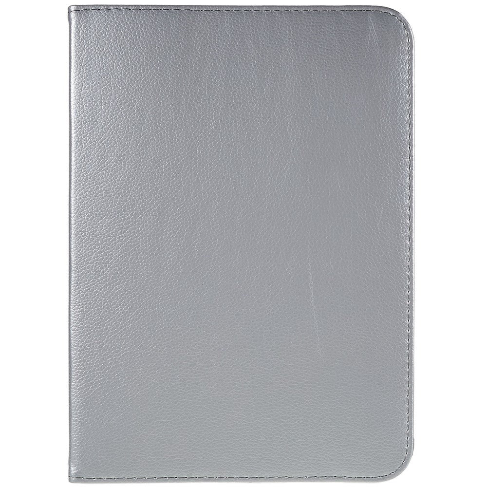 EIDERWOOD iPad 11" (2025) / iPad 10.9" (2024/2022) Klassisk Skinn Deksel m. 360⁰ Stativfunksjon - Sølv