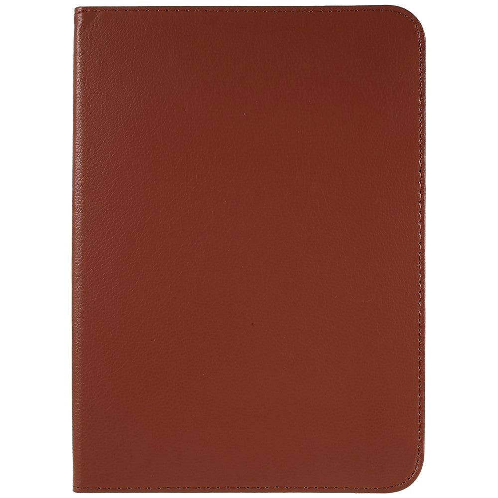 EIDERWOOD iPad 11" (2025) / iPad 10.9" (2024/2022) Klassisk Skinn Deksel m. 360⁰ Stativfunksjon - Brun
