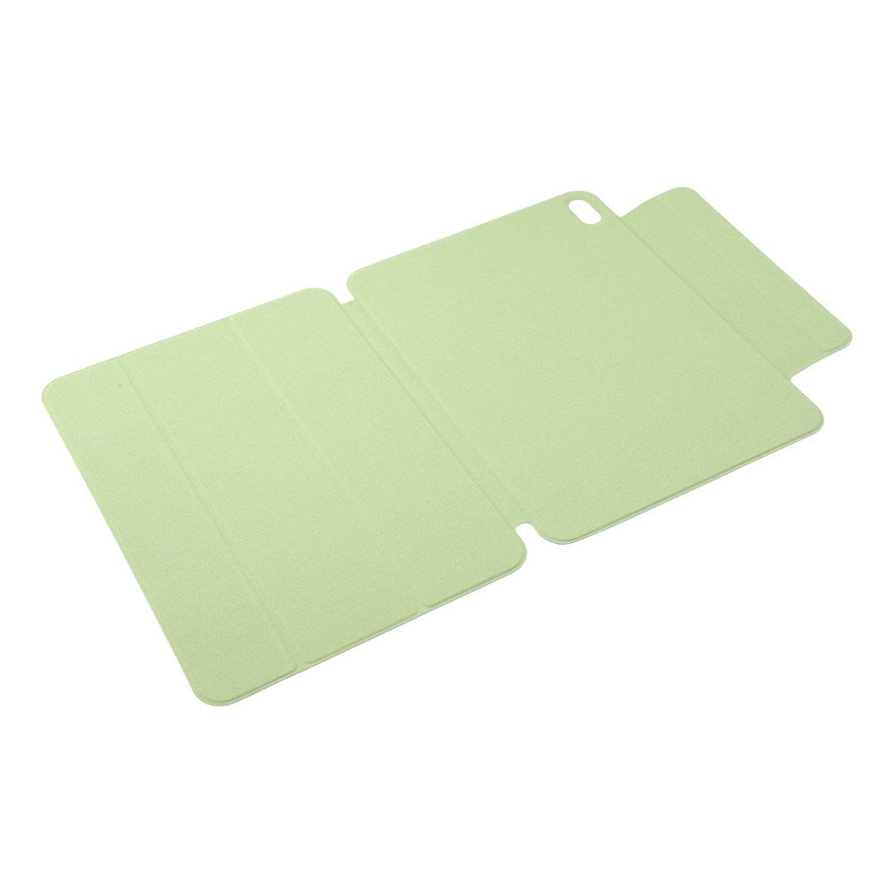EIDERWOOD iPad 11" (2025) / iPad 10.9" (2024/2022) Magnetisk Tri-Fold Flip Deksel - Lysegrønn