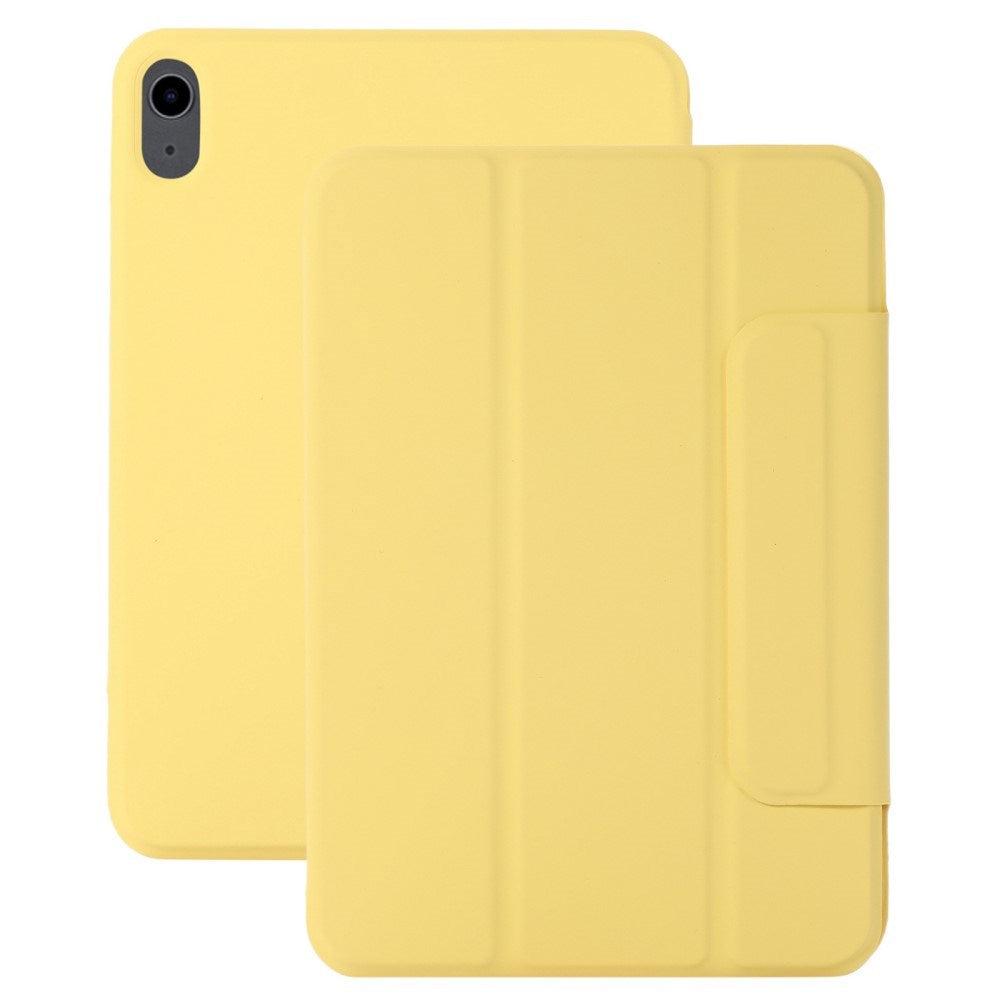EIDERWOOD iPad 11" (2025) / iPad 10.9" (2024/2022) Magnetisk Tri-Fold Flip Deksel - Gul