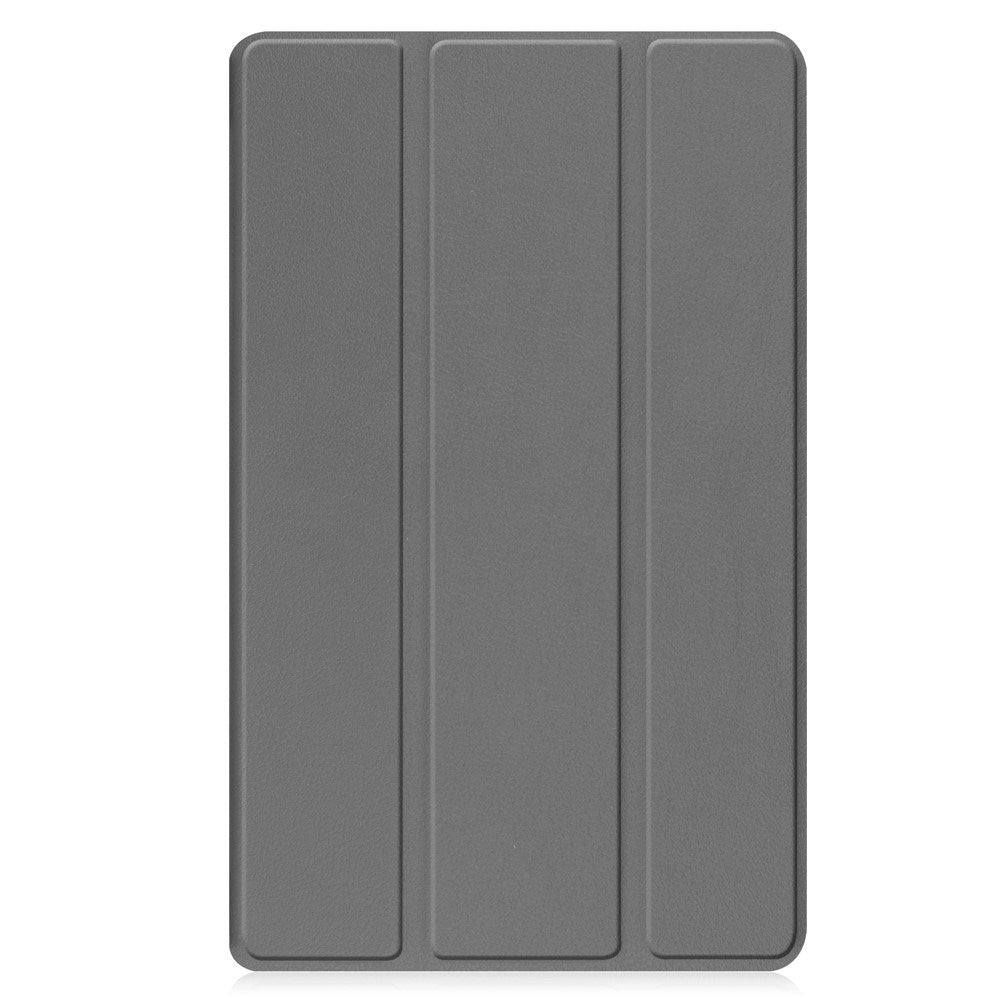EIDERWOOD Lenovo Tab M8 (4. Gen.) Tri-Fold Kunstskinn Flip Deksel - Grå