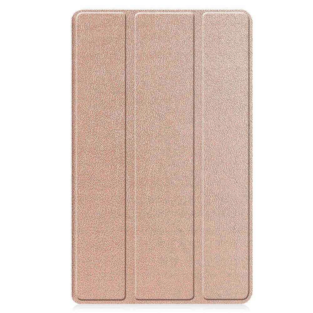 EIDERWOOD Lenovo Tab M8 (4. Gen.) Tri-Fold Kunstskinn Flip Deksel - Rosegull