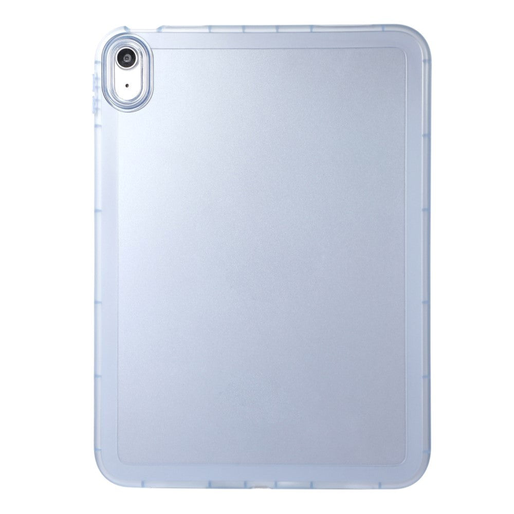 iPad 11" (2025) / iPad 10.9" (2024/2022) Fleksibelt Plast Deksel - Gjennomsiktig / Blå