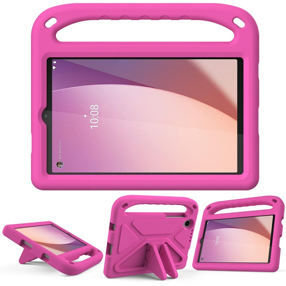 EIDERWOOD Lenovo Tab M8 (4. Gen.) Barn Deksel m. Håndtak & Støttefunksjon - Rosa