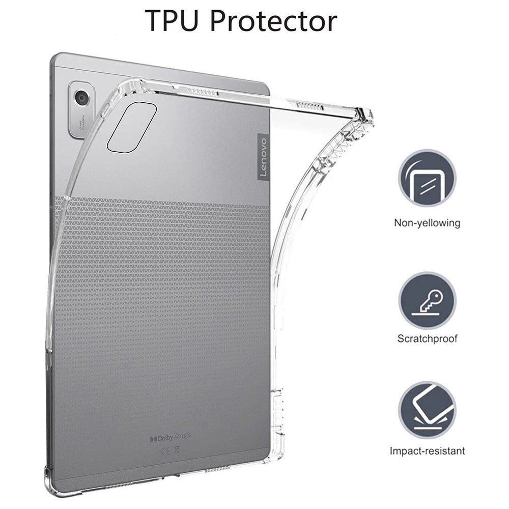 Lenovo Tab M9 Fleksibelt Plast Deksel - Gjennomsiktig