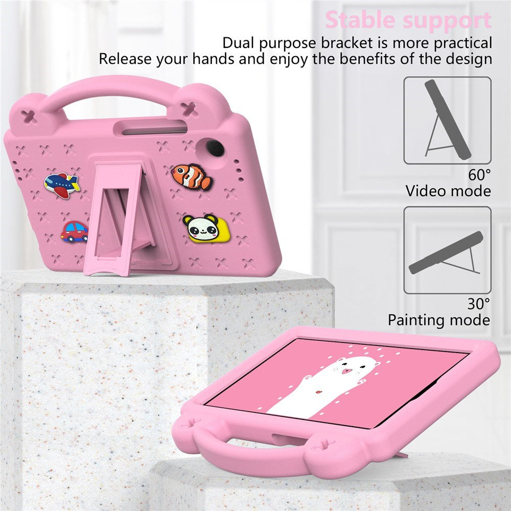 EIDERWOOD Samsung Galaxy Tab A11 / A9 Barnedeksel m. Kickstand - Rosa