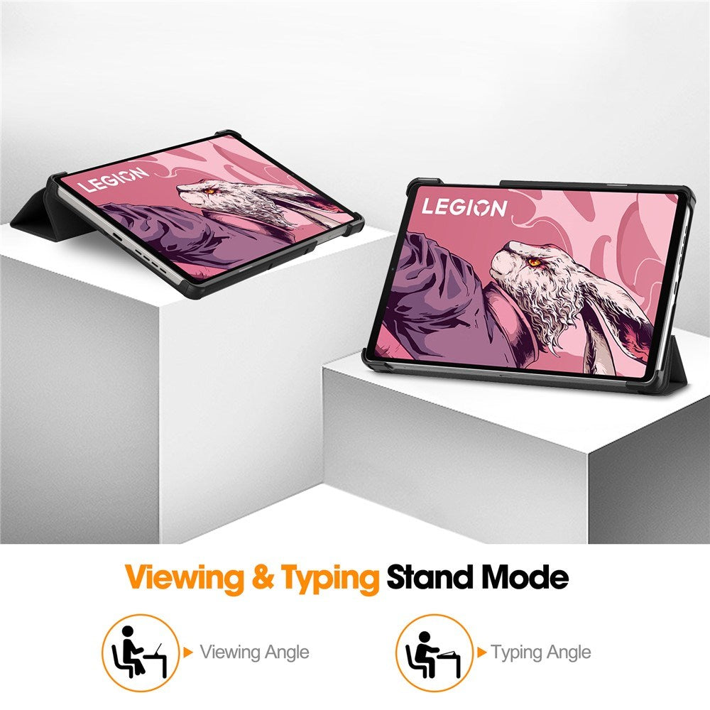 Lenovo Legion Tab (3. Gen.) 8.8" EIDERWOOD Kunstskinn Flipp Deksel - Svart