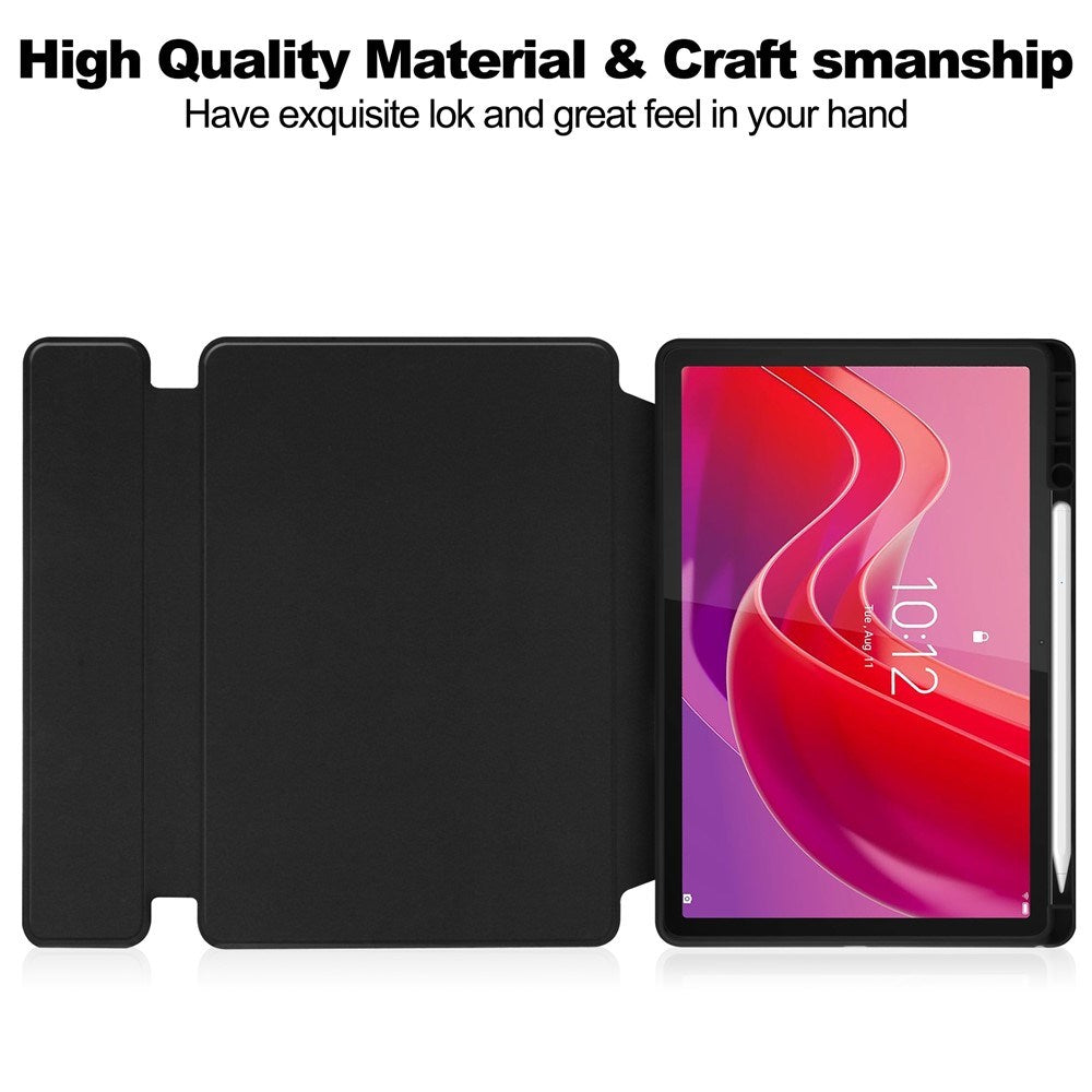 Lenovo Idea Tab 11" / Tab M11 EIDERWOOD Nettbrettdeksel med Pekepennholder – Svart