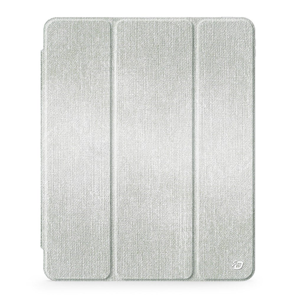 iPad Air 13" (2026 / 2025 / 2024) DUX DUCIS Unid Series Tri-Fold Flip Deksel - Gjennomsiktig / Grønn